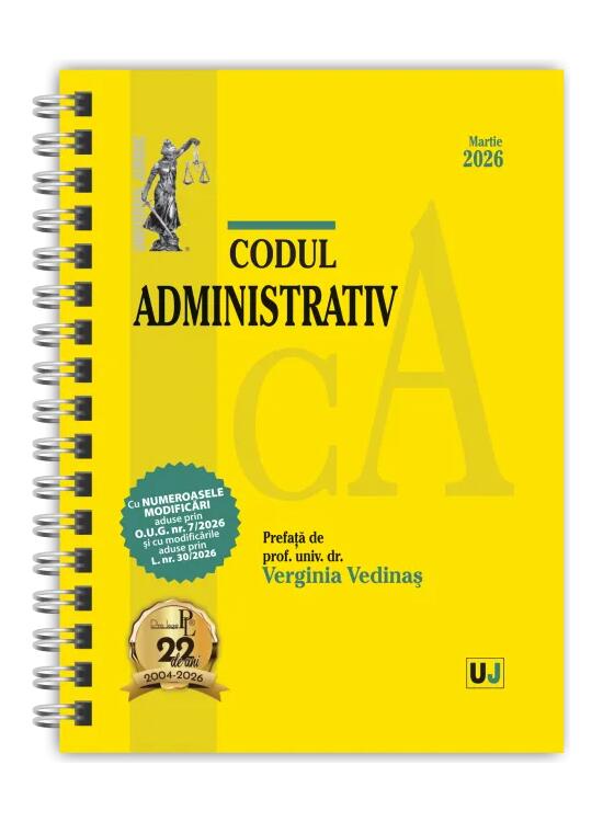 Copertă produs Codul administrativ: martie 2026 - gallery big 1