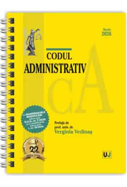 Copertă produs Codul administrativ: martie 2026