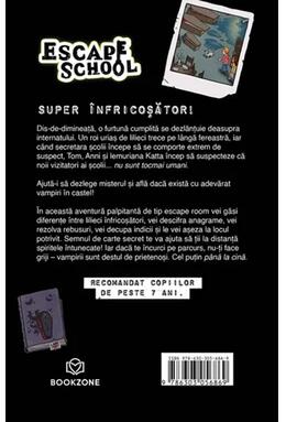 Copertă produs Escape School. Misterul vampirilor (Vol. 3)
