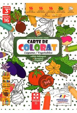 Copertă produs Carte de colorat: Legume / Vegetables