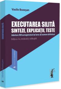 Copertă produs Executarea silită. Sinteze, explicații, teste