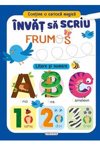 Copertă produs &Icirc;nvăț să scriu frumos. Litere și numere