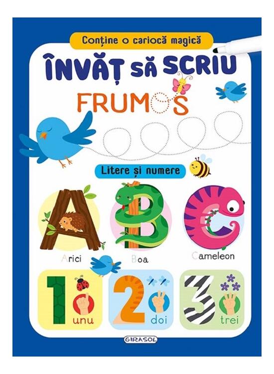 Copertă produs &Icirc;nvăț să scriu frumos. Litere și numere - gallery big 1