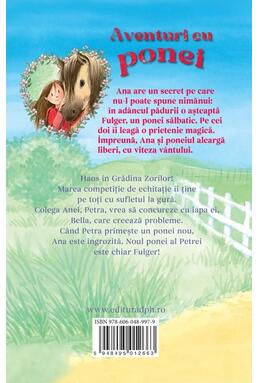 Copertă produs Aventuri cu ponei. Fulger și marea competiție (Vol. 3)