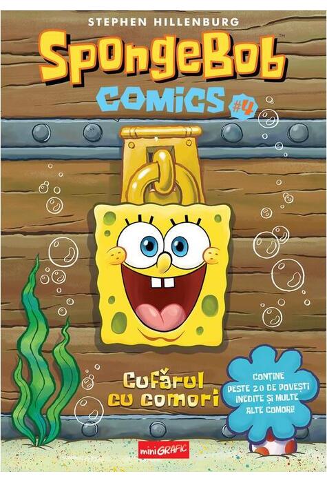 Copertă produs Cufărul cu comori. SpongeBob Comics (Vol. 4)