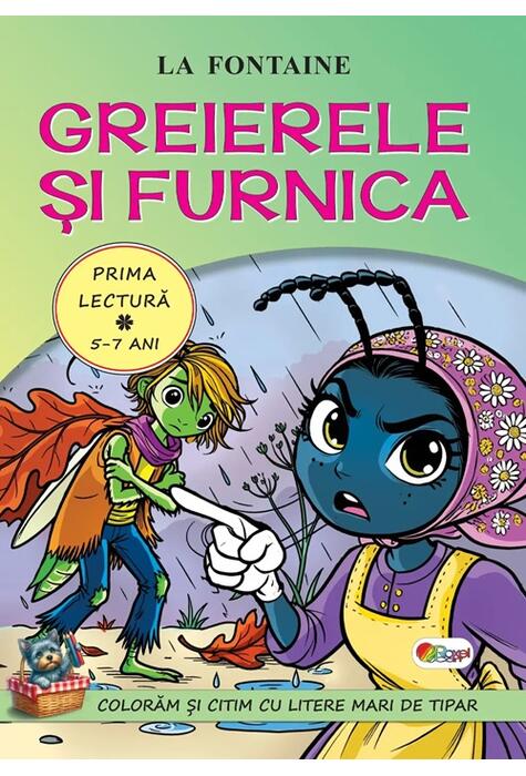 Copertă produs Greierele și furnica