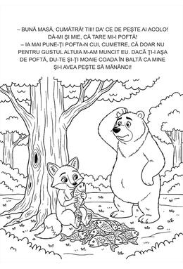 Copertă produs Ursul păcălit de vulpe
