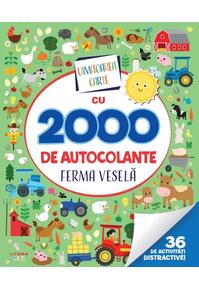 Copertă produs Uimitoarea carte cu 2000 de autocolante. Ferma veselă