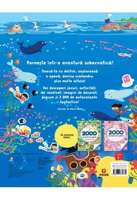 Copertă produs Uimitoarea carte cu 2000 de autocolante. &Icirc;n ad&acirc;ncurile mării