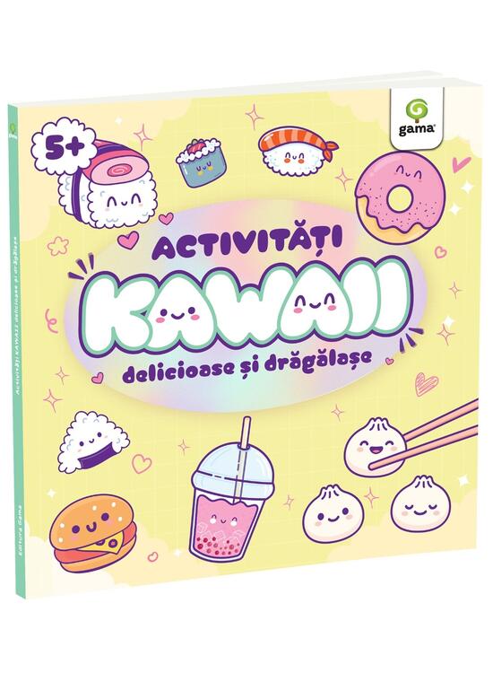 Copertă produs Activități Kawaii delicioase și drăgălașe - gallery big 1