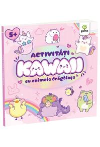 Copertă produs Activități Kawaii cu animale drăgălașe