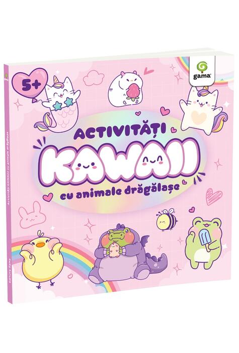 Copertă produs Activități Kawaii cu animale drăgălașe