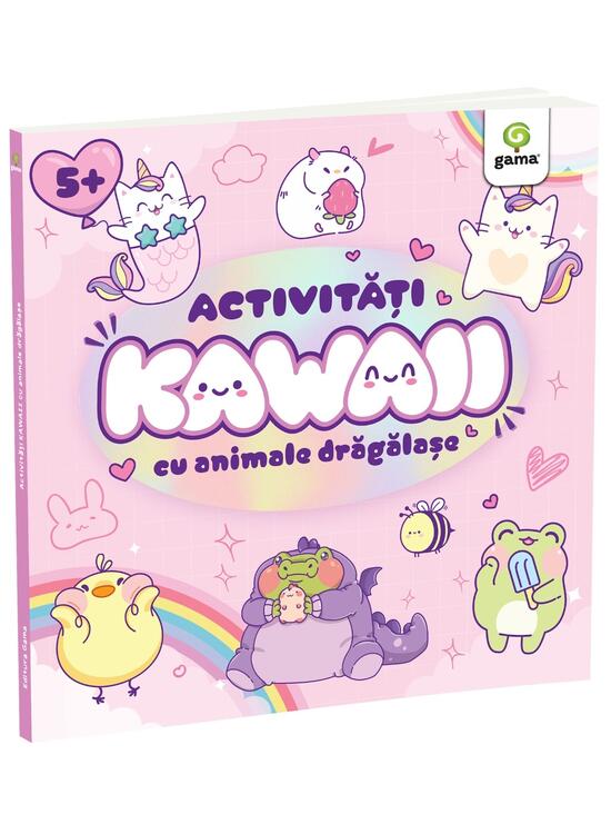 Copertă produs Activități Kawaii cu animale drăgălașe - gallery big 1