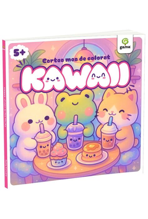 Copertă produs Cartea mea de colorat Kawaii