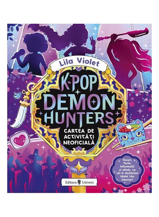 Copertă produs K-Pop Demon Hunters. Cartea de activități neoficială - gallery big 1
