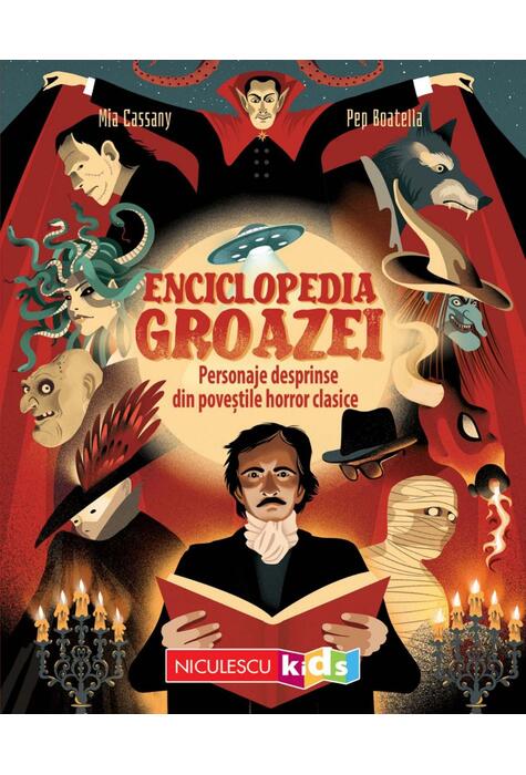 Copertă produs Enciclopedia groazei. Personaje desprinse din poveştile horror clasice