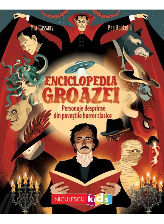 Copertă produs Enciclopedia groazei. Personaje desprinse din poveştile horror clasice - gallery big 1