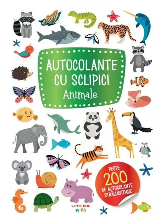 Copertă produs Autocolante cu sclipici. Animale - gallery big 1