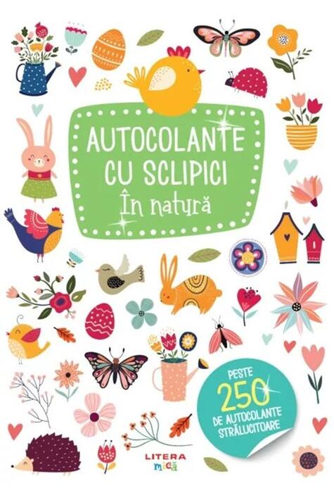Copertă produs Autocolante cu sclipici. &Icirc;n natură