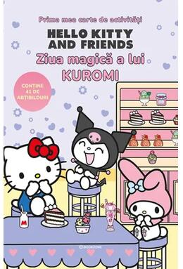 Copertă produs Prima mea carte de activități. Hello Kitty and Friends. Ziua magică a lui Kuromi