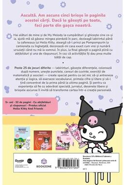 Copertă produs Prima mea carte de activități. Hello Kitty and Friends. Ziua magică a lui Kuromi
