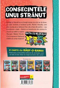 Copertă produs Căpitanul Chilot și bestiala bătălie a lui Mucoșel, Băiatul Bionic. Noaptea mucilor malefici (Vol. 6)