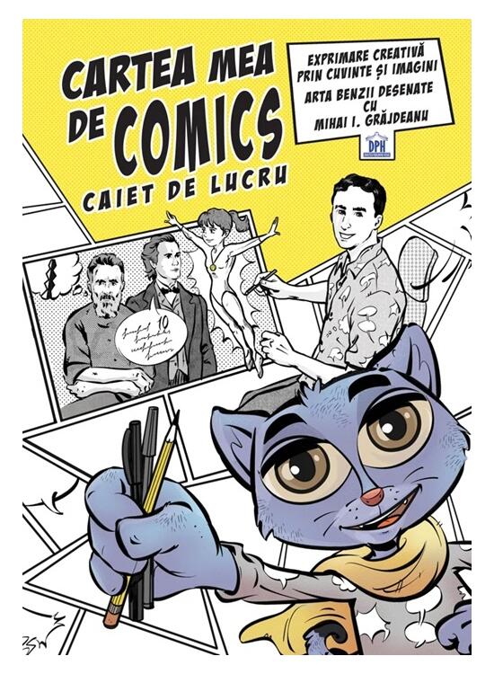Copertă produs Cartea mea de comics. Caiet de lucru - gallery big 1