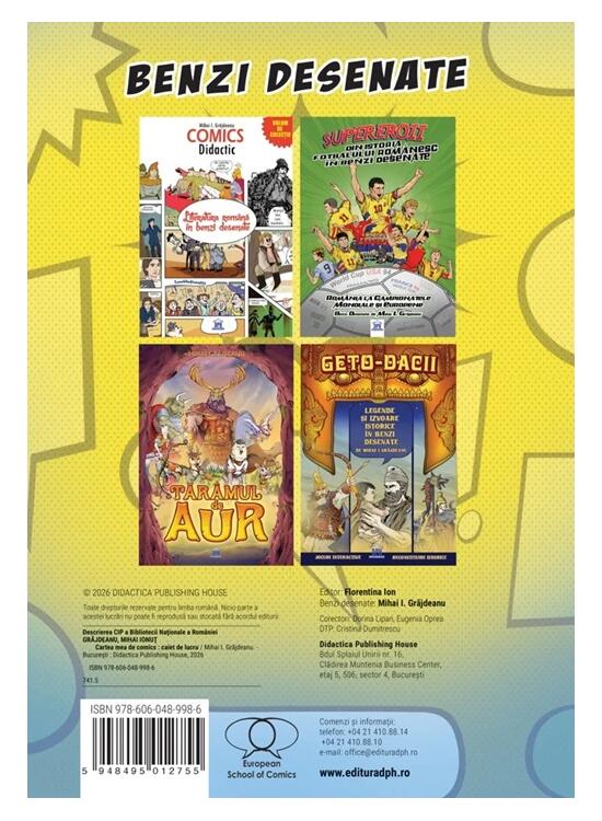 Copertă produs Cartea mea de comics. Caiet de lucru - gallery big 2