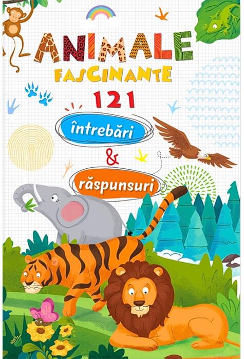 Copertă produs Animale fascinante. 121 &icirc;ntrebări și răspunsuri
