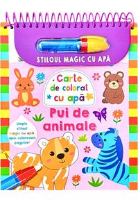 Copertă produs Pui de animale - Stiloul magic cu apă