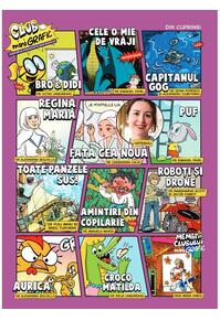 Copertă produs Aventuri și cunoaștere &icirc;n benzi desenate. Club miniGrafic nr.3