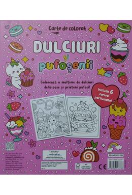Copertă produs Dulciuri și pufoșenii. Carte de colorat