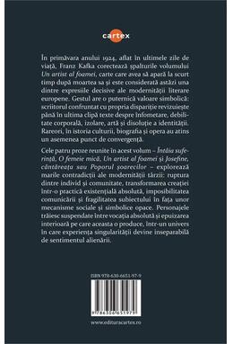 Copertă produs Un artist al foamei