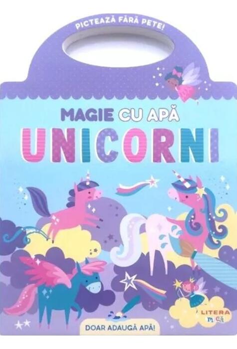 Copertă produs Magie cu apă. Unicorni