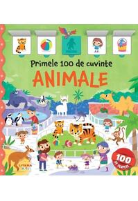 Copertă produs Primele 100 de cuvinte. Animale