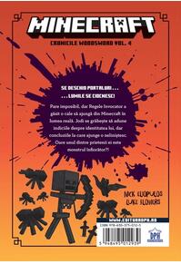 Copertă produs Minecraft. Cronicile Woodsword. Ghast &icirc;n mașinărie (Vol. 4)