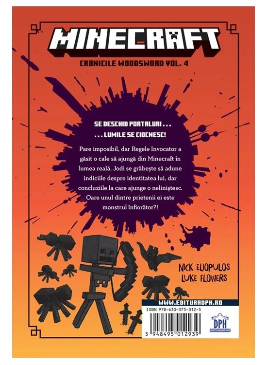 Copertă produs Minecraft. Cronicile Woodsword. Ghast &icirc;n mașinărie (Vol. 4) - gallery big 2