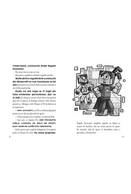 Copertă produs Minecraft. Cronicile Woodsword. Ghast &icirc;n mașinărie (Vol. 4)