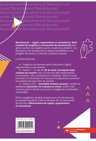 Copertă produs Bacalaureat. Logică, argumentare şi comunicare
