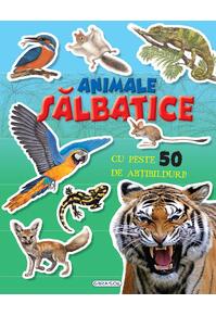Copertă produs Mai caută și lipește - Animale sălbatice