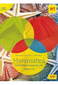 Copertă produs Matematică. Caiet pentru vacanța de vară. Clasa a V-a