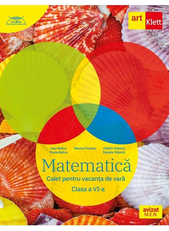 Copertă produs Matematică. Caiet pentru vacanța de vară. Clasa a VI-a - gallery big 1