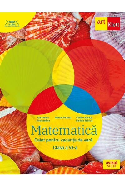 Matematică. Caiet pentru vacanța de vară. Clasa a VI-a