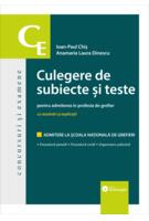 Imagine produs Culegere de subiecte și teste pentru admiterea &icirc;n profesia de grefier