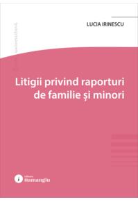 Copertă produs Litigii privind raporturi de familie și minori