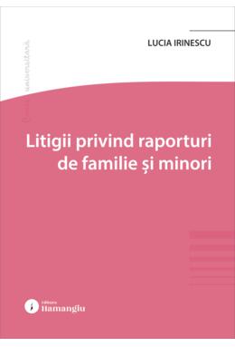 Copertă produs Litigii privind raporturi de familie și minori