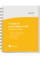 Imagine produs Codul de procedură civilă și taxele de timbru. Actualizat la 15 mai 2026 - spiralat