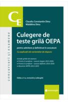 Imagine produs Culegere de teste grilă OEPA pentru admitere și definitivat &icirc;n avocatură