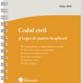 Copertă produs Codul civil și Legea de punere &icirc;n aplicare. Actualizat la 8 ianuarie 2026 - spiralat - gallery small 