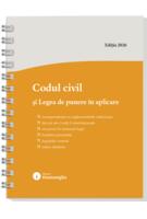 Imagine produs Codul civil și Legea de punere &icirc;n aplicare. Actualizat la 8 ianuarie 2026 - spiralat